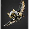 Owl Punk Elements Mechanical Puzzle Assembly Model