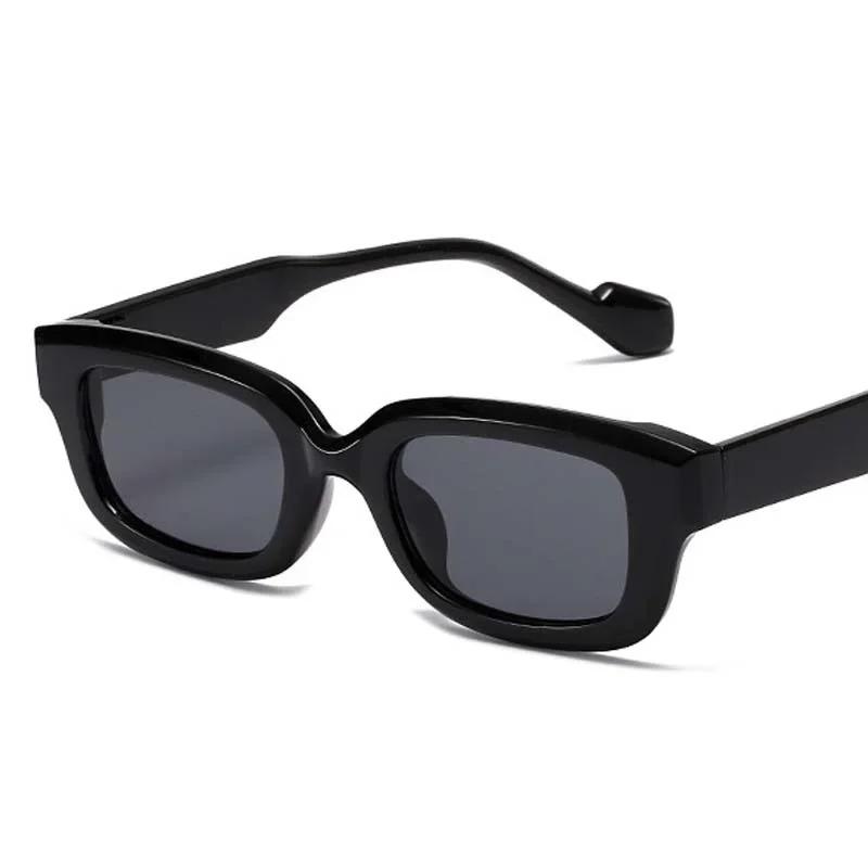 Black Square Sunglasses Women Men Brand Designer Vintage Sun Glasses Female Male Fashion Driving Rectangle Frame Oculos De Sol