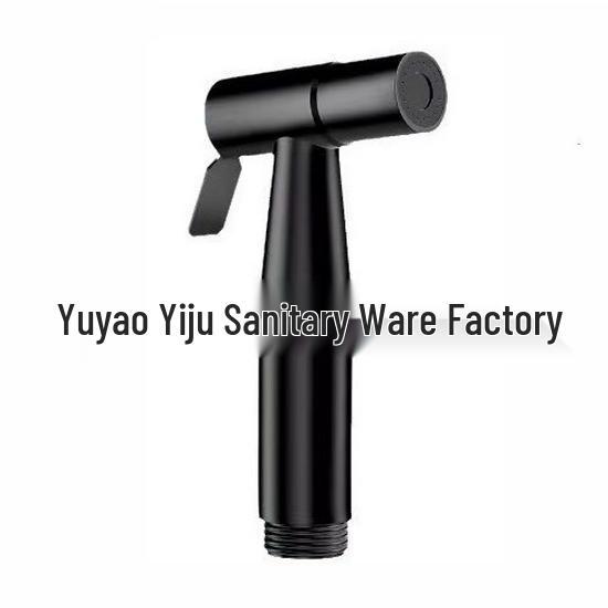 Stainless Steel Toilet Spray Gun Set with Pressurized Flush and Diverter
