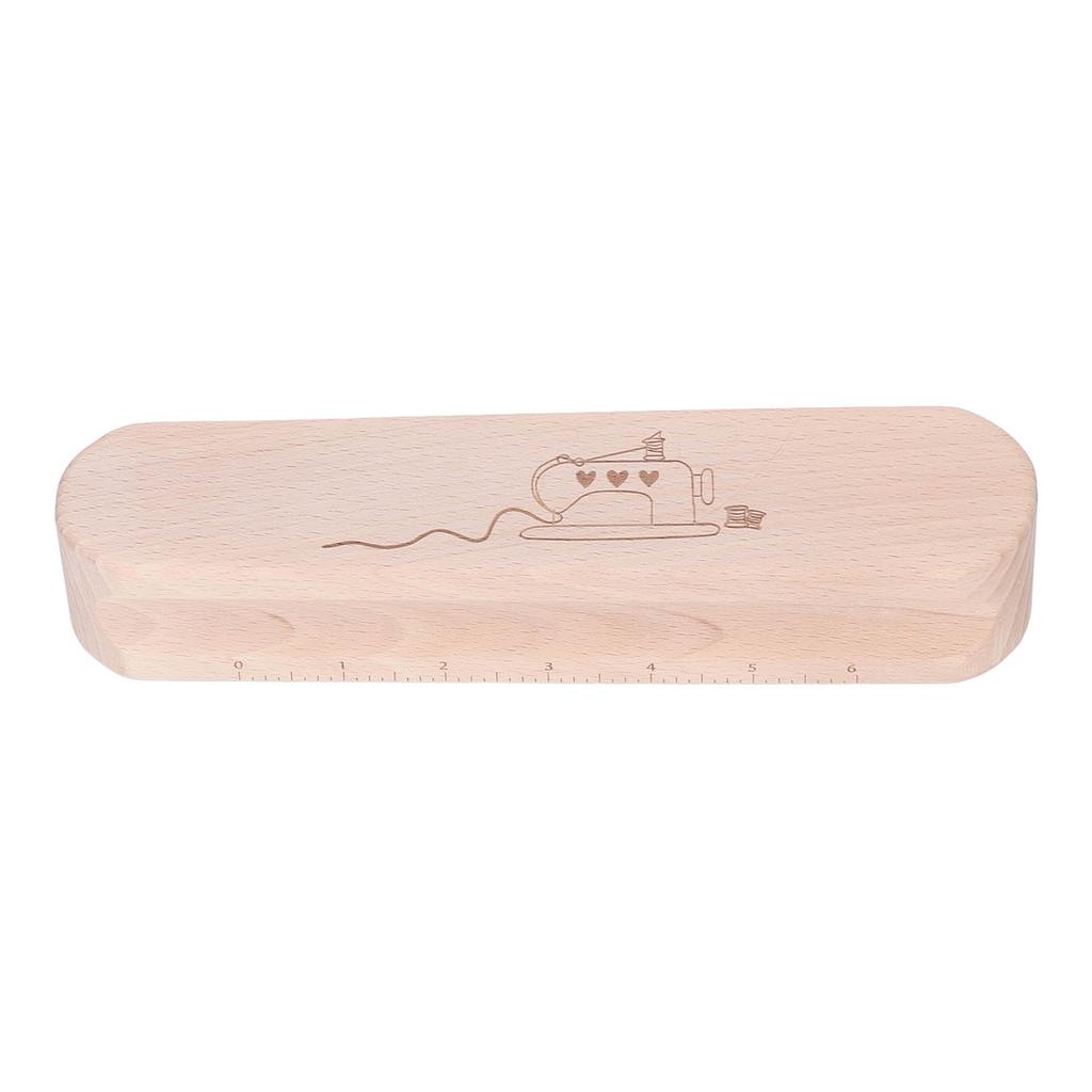 Quilters Clapper Sturdy Wood Round Corner Smoothing Multi Purpose Hardwood Tailor Clapper for Clothing Ironing Sewing