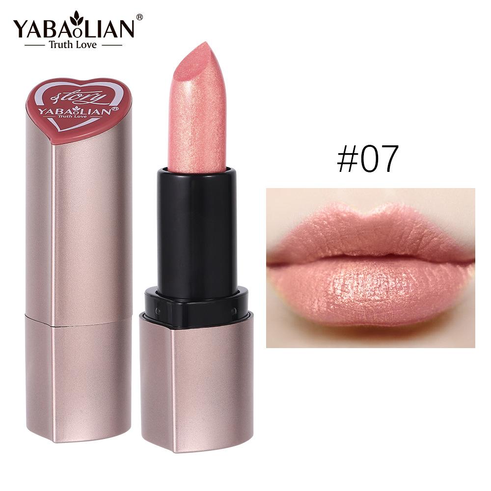 

12-цветная бархатистая матовая губная помада Стойкая водостойкая и неразмазывающаяся губная помада Высокопигментированная блестящая губная помада 7#