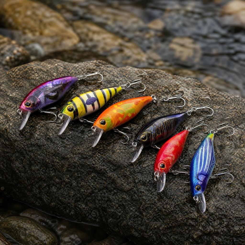Floating Hard Plastic Crankbait for Fishing