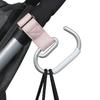 Non-Toxic New Pu Leather Stroller Hooks Rotate 360 Degrees Multifunctional Leather Hooks For Bags Stroller Accessories Christmas Gift