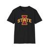 Iowa STATE Unisex Softstyle T-Shirt, College Kleidung, Schulgeist, Fan Kleidung