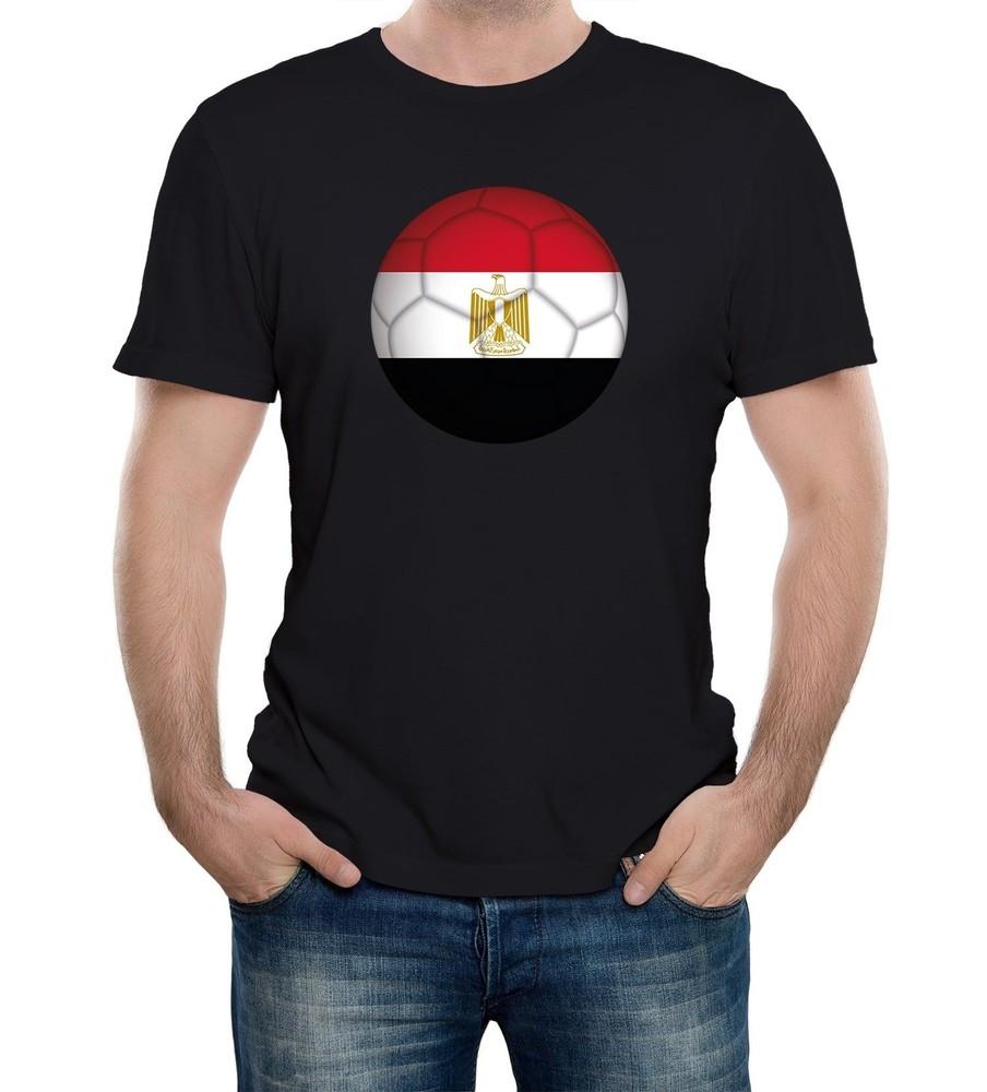 Mens Egypt Football Supporter T-Shirt World Cup Euros Copa America Country