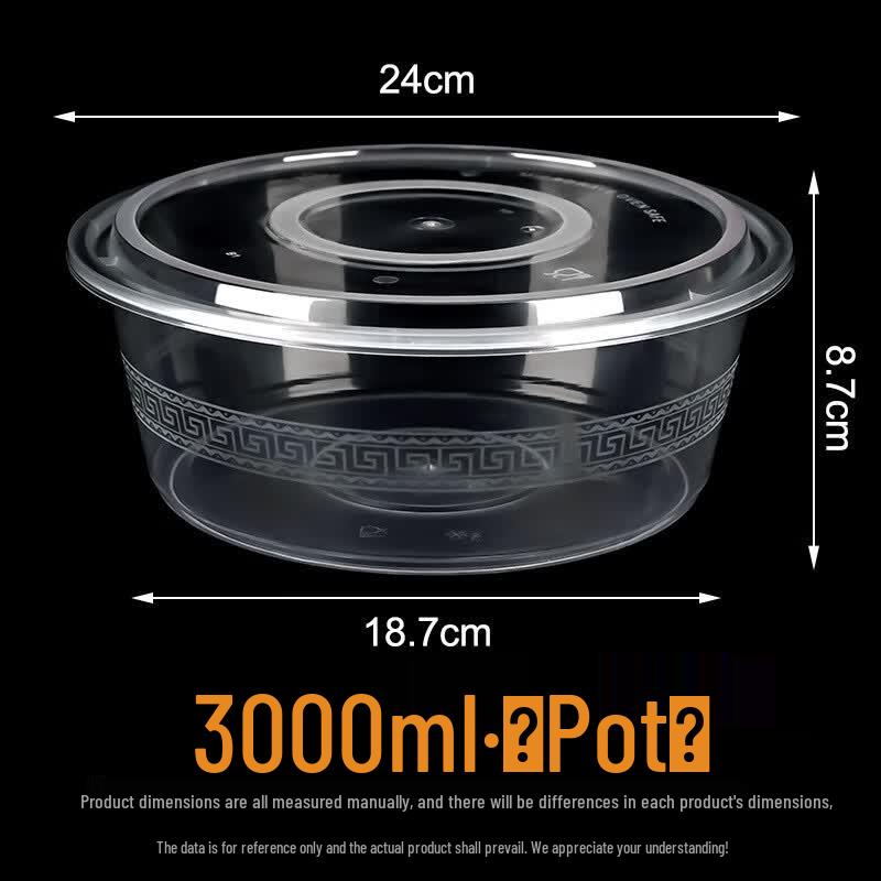 Disposable PP Plastic Food Containers