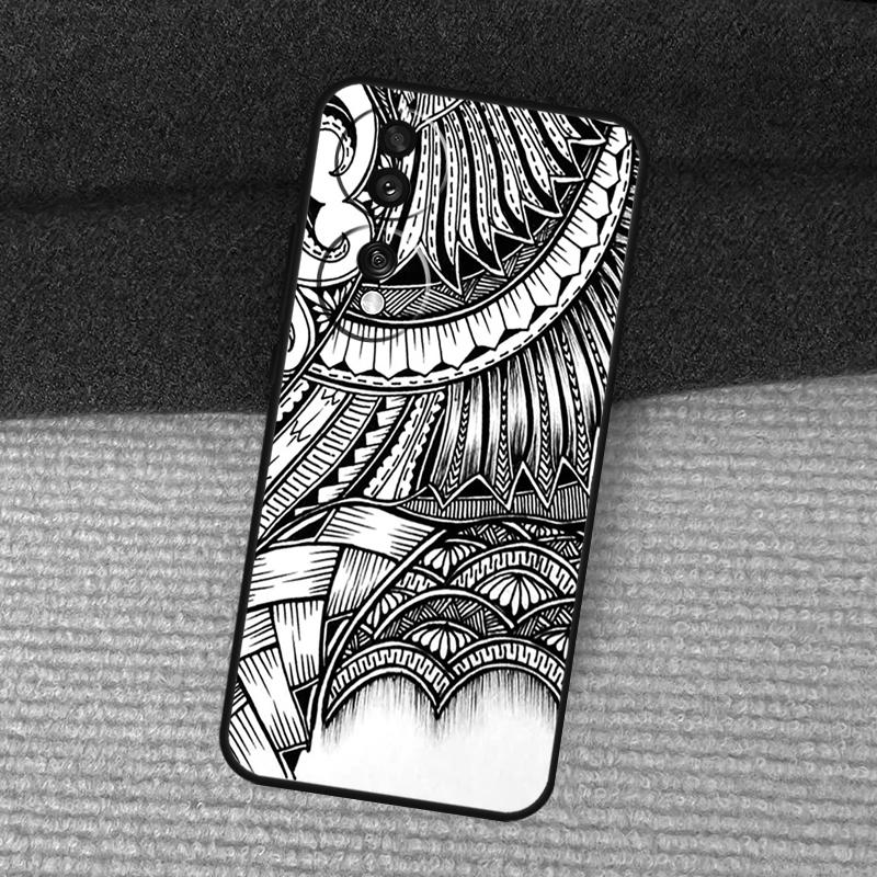 Polynesian Pattern Design Case For Honor Magic 7 Pro 5 6 Lite Honor 200 Pro X9b X9a X8b X8a X8 X9 X9c 50 70 90 Cover