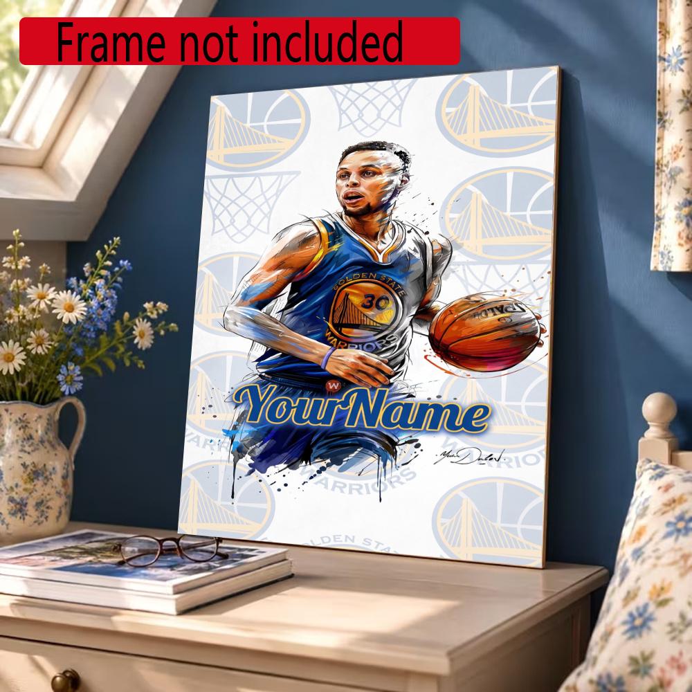 Curry Customize Text Diamond Painting Round Diamond Mosaic Suitable For Beginners Diamond Painting Rhinestones Gift Frameless