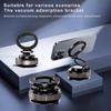 360 ° rotating magnetic car phone holder - suitable for strong suction on instrument panels, kitchens, gyms, bathrooms, showers,