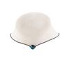 New fresh and sweet bead string ocean wind stone woven collarbone chain adjustable blue tiger eye necklace