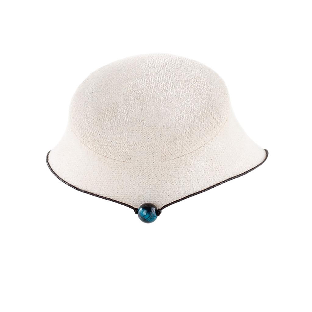 New fresh and sweet bead string ocean wind stone woven collarbone chain adjustable blue tiger eye necklace