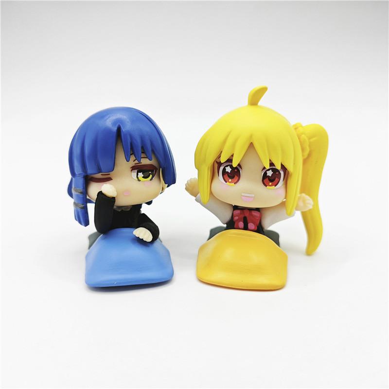 The Rock Bocchi Gotoh Hitori Anime Character Sleeping Series Model Ornaments