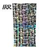 Halloween Background Skull Foil Fringe Curtain, Iridescent Disposable Tablecloth, Tinsel Curtain Table Cover Backdrop for Holiday Party Decoration
