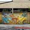 2D Whimsical Surrealist Dreamscape Backdrop Cloth for Party & Photoshoot
