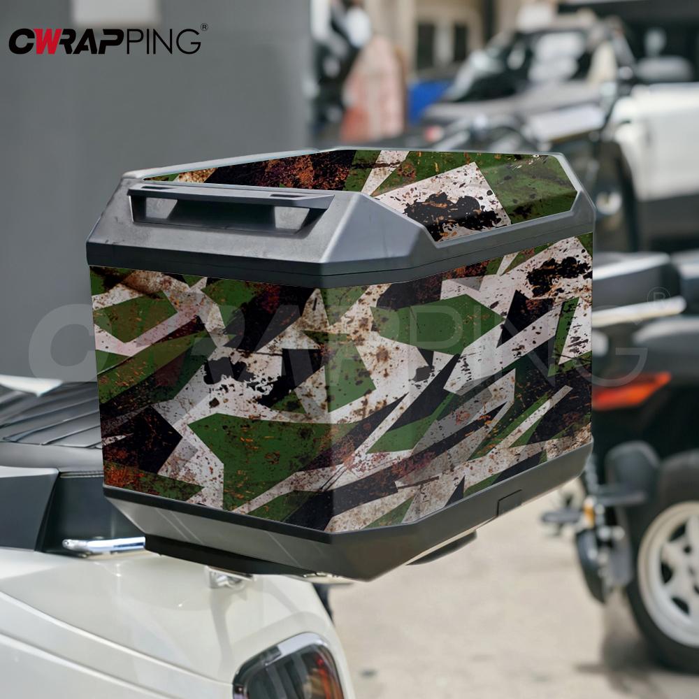 Rusty Camouflage Film Vinyl Wrap Car Tint Motorcycle Stickers for Car Accessory Auto Outdoor Accessories Waterproof Paint Vinyls