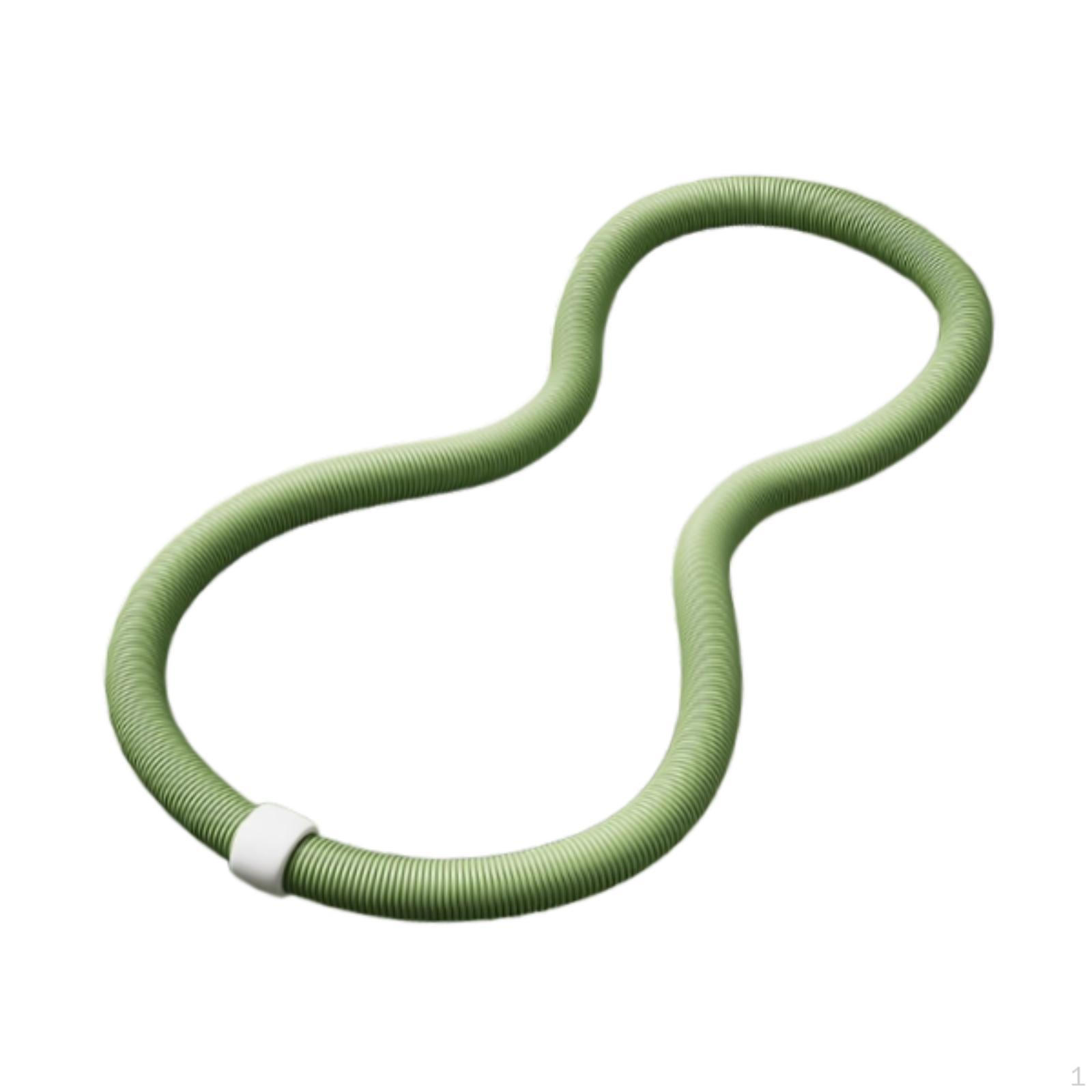 

Фитнес-хулахуп периметром 150 см, пружинный хулахуп для тренировок в зале зелёный