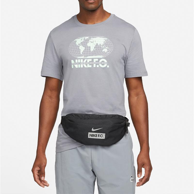 Nike Polyester Sling Bag Crossbody Bag Fanny Pack Regular Unisex Black Casual DC4474-010