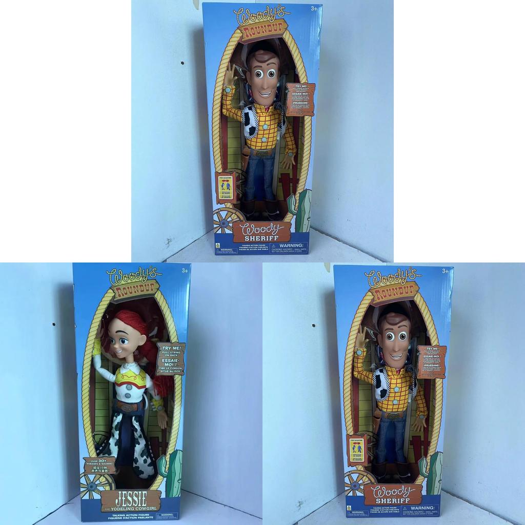 Toy Story Jessie e Woody Figure Parlanti e Luminose per Bambini e Collezionisti