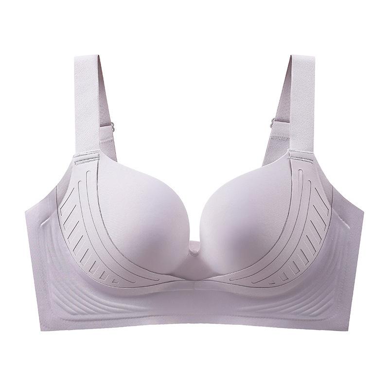 Large size fat mm pull-up adjustment underwear women's big breasts show small and thin collection of secondary breasts pull-up anti-sagging bra