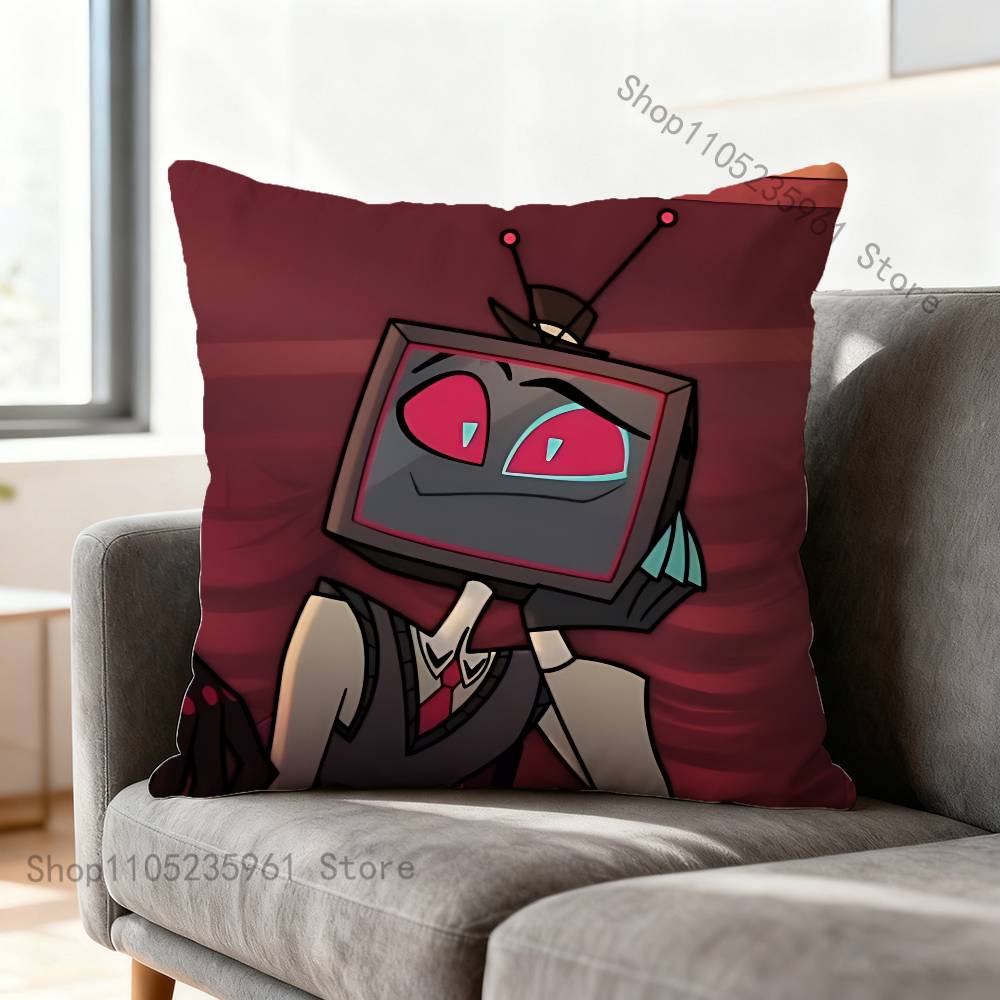 VOX Trust Us HHazbinS Pillowcase for Sofa Room Office Decor Printing Protector Cushion Cover Valentine Gift Custom