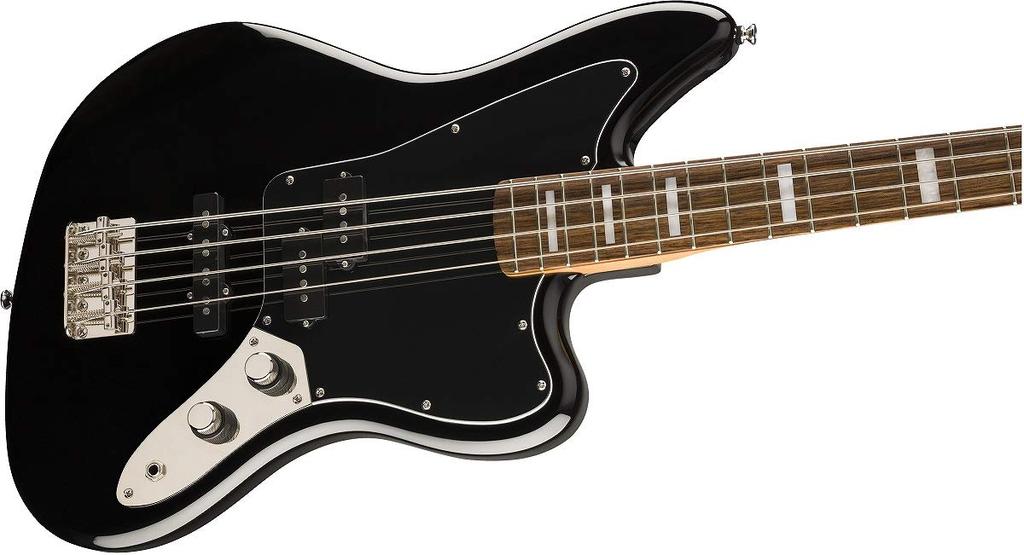 Squier by Fender Electric Bass Classic Vibe Jaguar Bass®, černá s měkkým pouzdrem