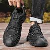Retro Style Male Casual Shoes Handmade Fashion Sneakers Breathable Leisure Men's Treking Footwear Non-slip Hiking Shoes New Trainers