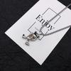 2023 Rainbow Bear Necklace: Trendy Unisex Hip Hop Sweater Chain, Personalized and Versatile for Students and Couples