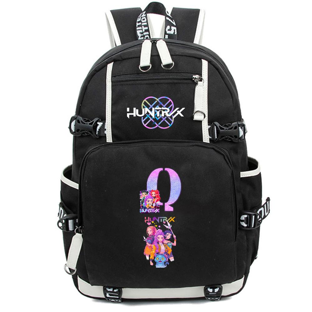 

Anime Cartoon K-Pop Demon Hunters Backpack Large Capacity Bookbag Laptop Unisex Students Boy Girl School Bag Travel Outdoor Bag