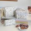 Trousse de toilette matelassée motif papillon Runhui - Grande capacité, Rangement tendance