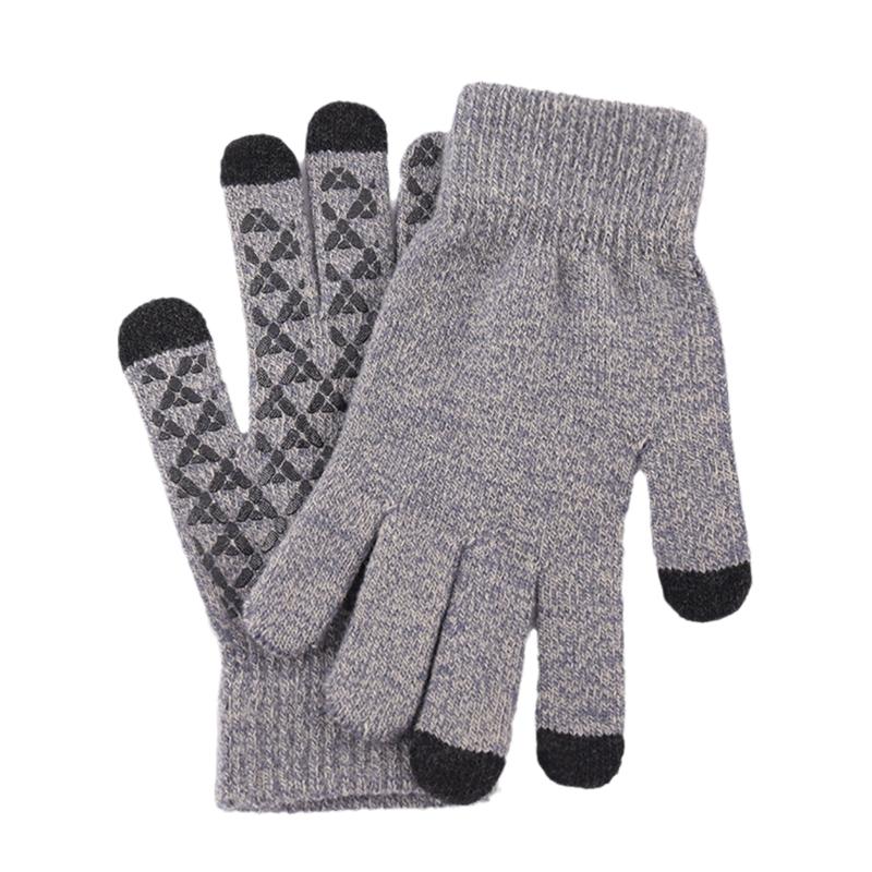 Touch Screens Warm Gloves Thickened Winter Gloves Adult Stretchy Sports Gloves