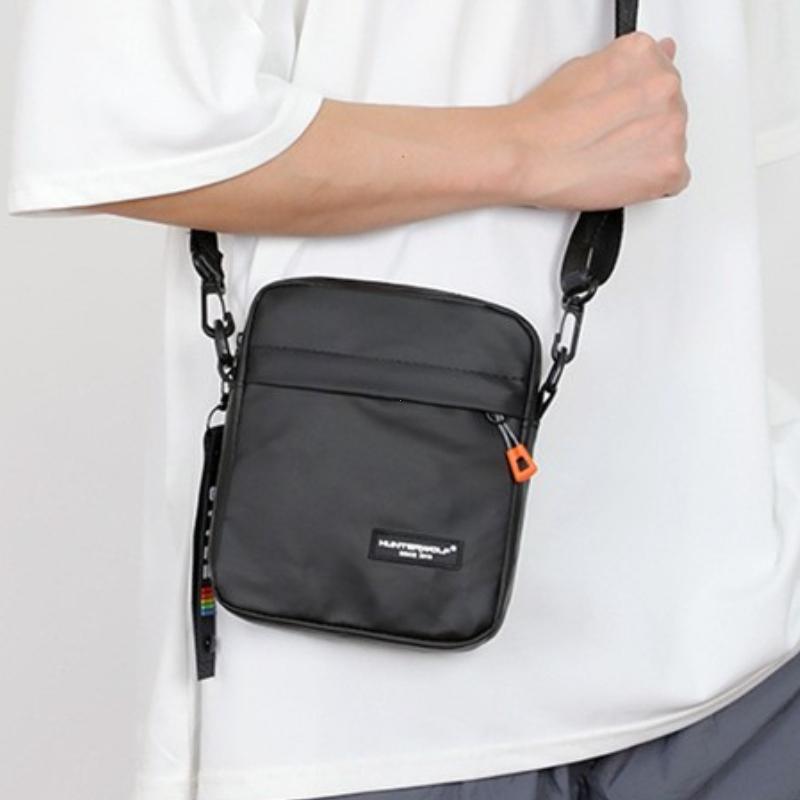 Men's Multifunction Shoulder Sling Pack Multi-Pockets Business Crossbody Bags Casual Waterproof Male Small Messenger Bag