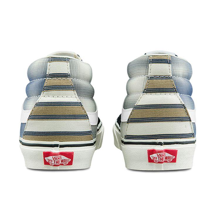 Vans Sk8-Mid Prep Retro - Blanc De Blanc Unisex Sneakers Multi-Color VN0A3WM340F