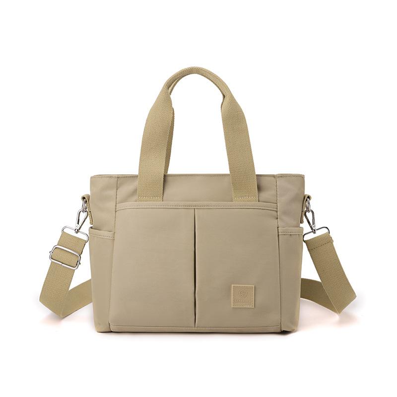 Dámská taška tote s velkou kapacitou Venkovní nylonová taška přes rameno Taška pro matku středního věku Multifunkční taška crossbody pro dojíždění