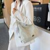Canvas Mode Gestreifte Tragetasche Damentasche Hoher Sinn Nische Damen Frisch und Süß Ein Schulter Crossbody Damentasche