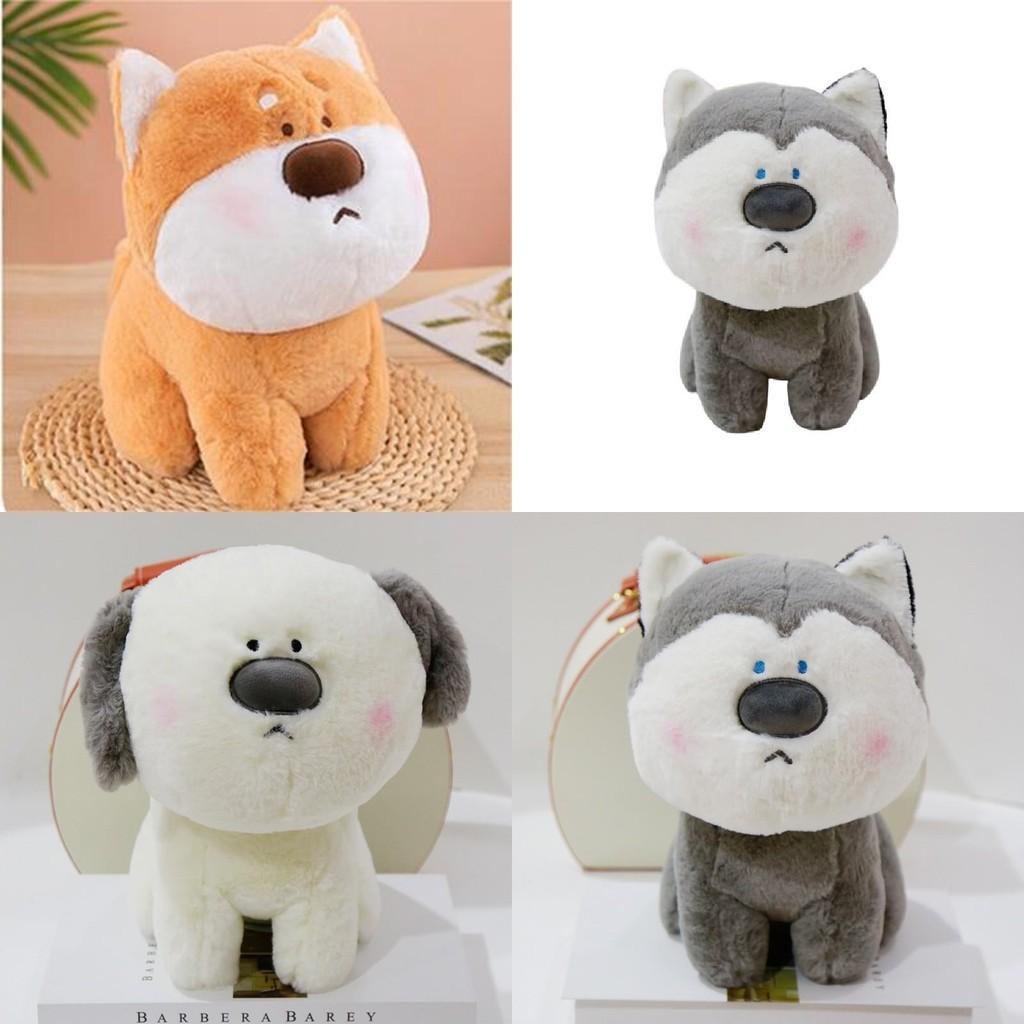 Adorable Husky Stuffed Animal Toy For Kids Soft And Cuddly Plush With Pp Cotton Filling, 25cm