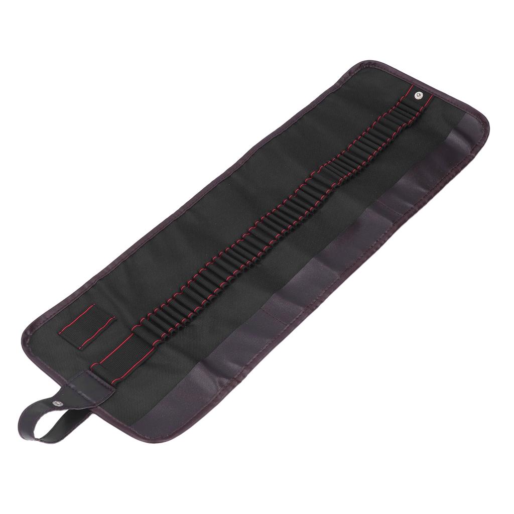 Pen Curtain Portable Pencil Case Oxford Cloth Canvas Pen Curtain Stationery Pen Case48 Hole