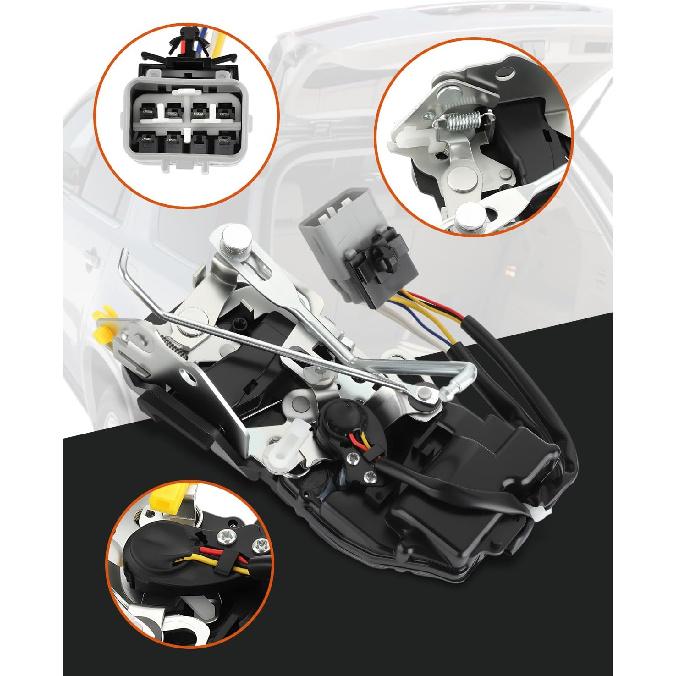 Door Lock Latch Actuator Assembly Compatible with 1998–2004 Toyota Tacoma – Replaces 6904004010,931-492 – Front Left Driver Side Latch Actuator