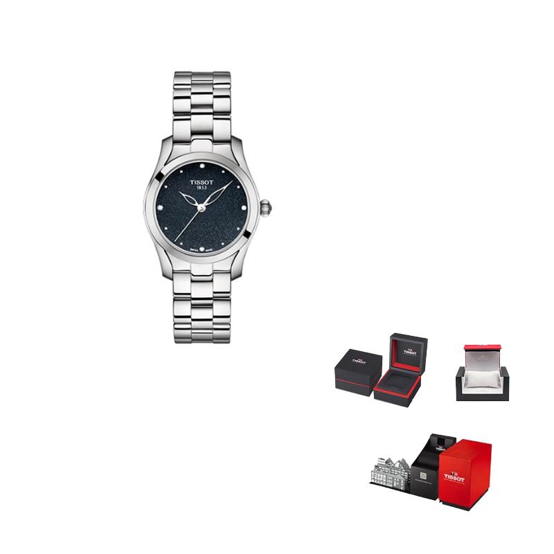 TISSOT Women s Wave Collection Watch T112.210.11.046.00 Blue Dial
