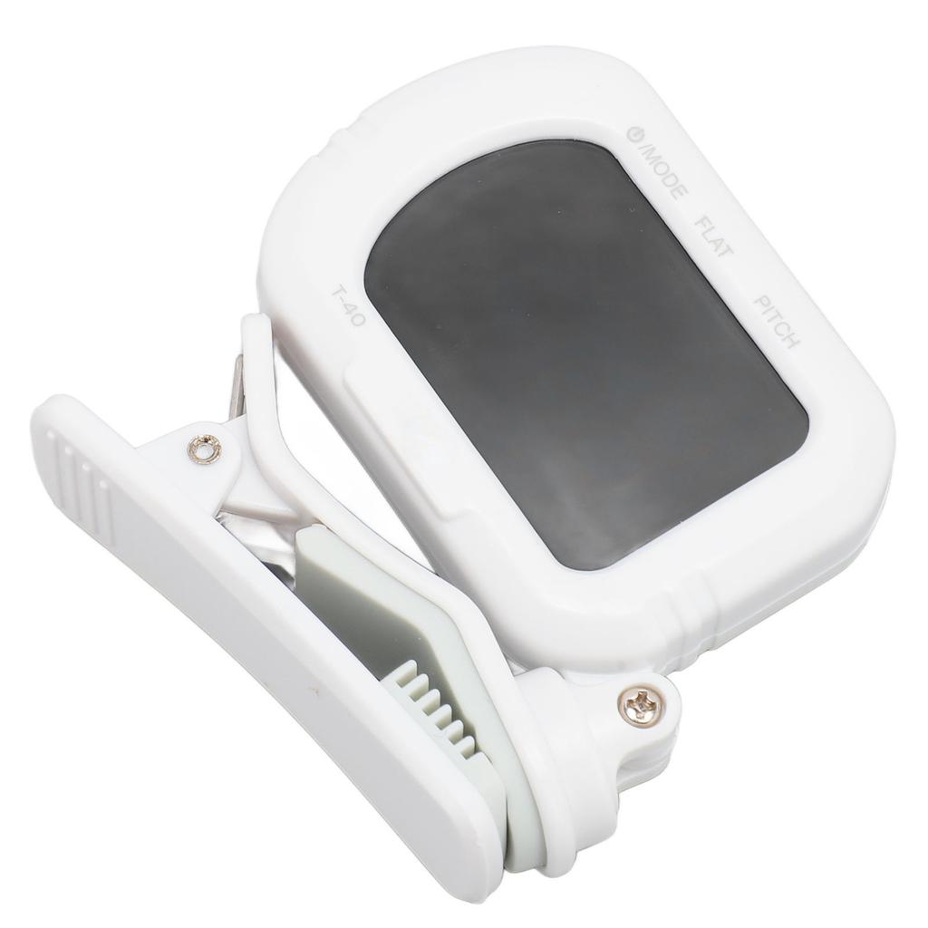 Clip On Tuner with LCD Digital Display Clip On Electronic Tuner for Acoustic Guitar Electric Guitar