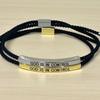 Inspire RVS Armbanden “God Heeft de Controle”, Dios Tiene El Control Armband, Christelijke Geloofsarmband met Cadeaubox