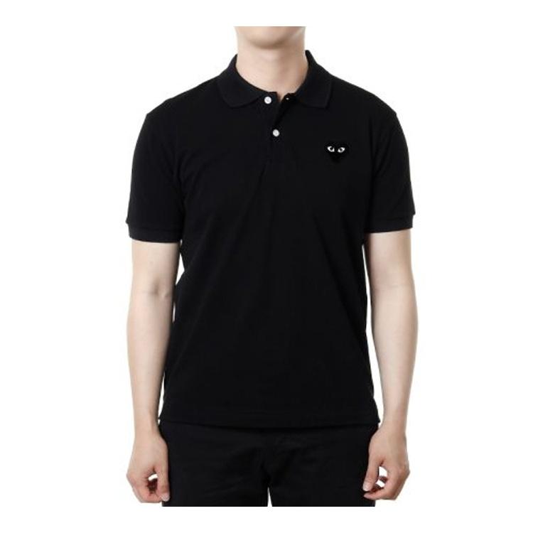 Comme des Garçons PLAY COMME Des GARCONS PLAY Polo Black Emblem 'Black' Men's AZ-T066-051-1
