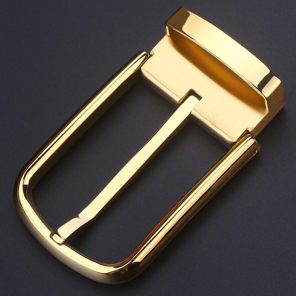 3.8 Stainless Steel Belt Pin Buckle for Perforated Leather Belts, New Style
