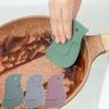 Domowy Kuchenny Wielofunkcyjny Miękki Skrobak Narzędzie do Czyszczenia Brudu i Tłuszczu Silikonowy Skrobak Do Czyszczenia Garnków i Plam Olejowych