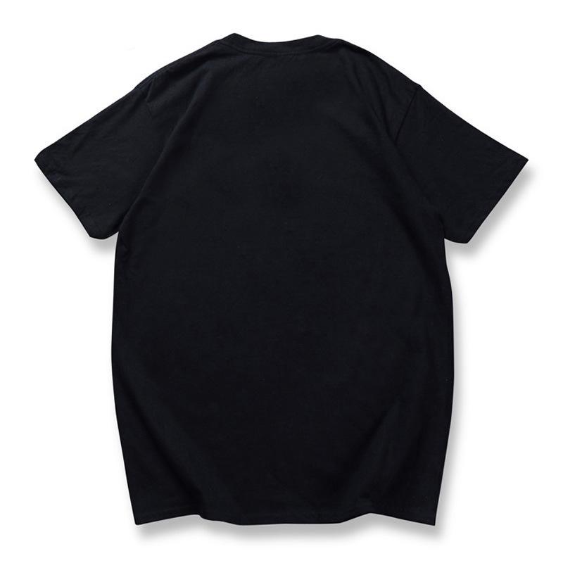 Camiseta de Algodón de Manga Corta Estampado de Calavera XPLR Y2K Sam y Colby Unisex Tops Casuales