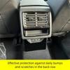 For Volkswagen Golf 8/8.5 MK8 Interior Accessories, Rear Armrest Air Vent Cover Trim, USB Frame & Anti-Kick Protector Plate