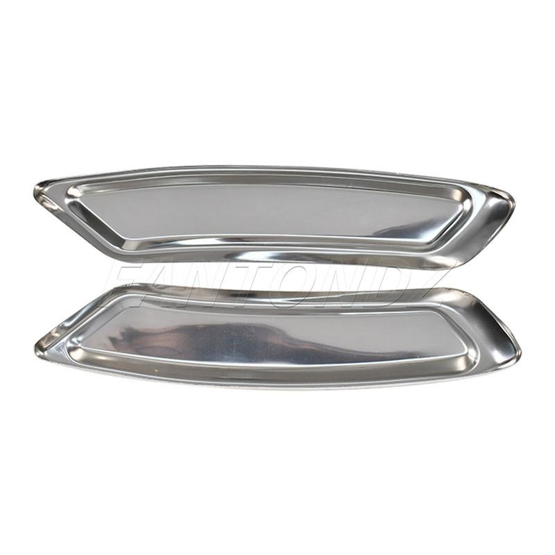 For VW Passat B8 Chrome Exhaust Diffuser Frame 2015-2018 Stainless Steel Car Accessories Rear RLine Tuning Highline TSU FSU TDI