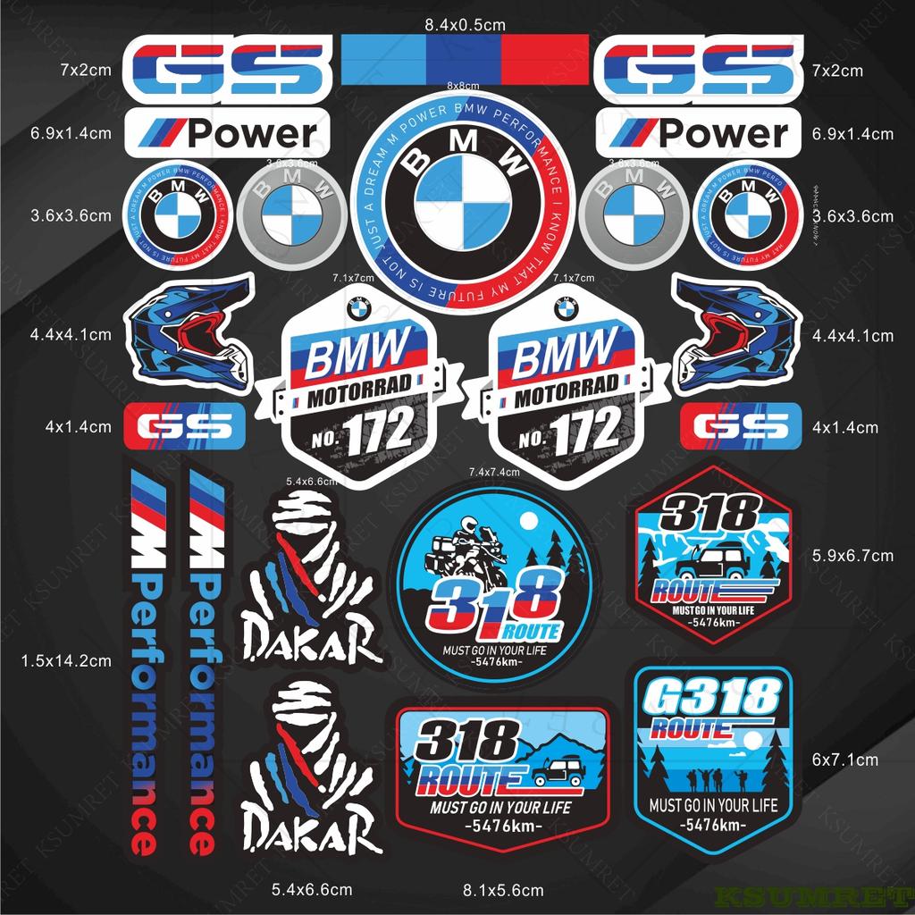 Vinyl Bmw Motorcycle Sticker Logo Decals