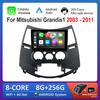 9 Inch Android OS Car Video Multimedia Player for Mitsubishi Grandis1 2003 - 2011 WiFi 4G Carplay Auto Tools GPS Navi Bluetooth