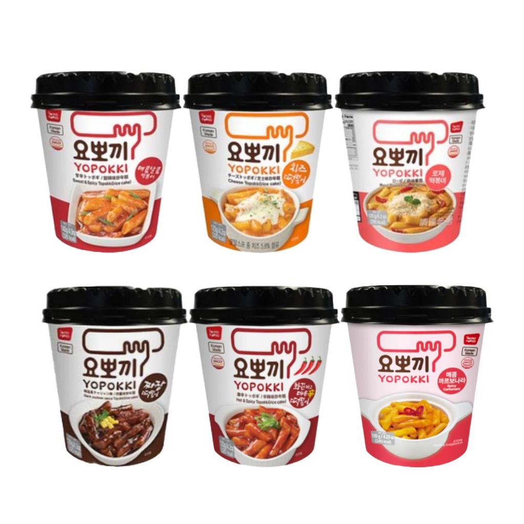 [Koreansk kjent mat] Yopokki Tteokbokki (6 typer), Rabokki (1 Typer) (25 Alternativer)