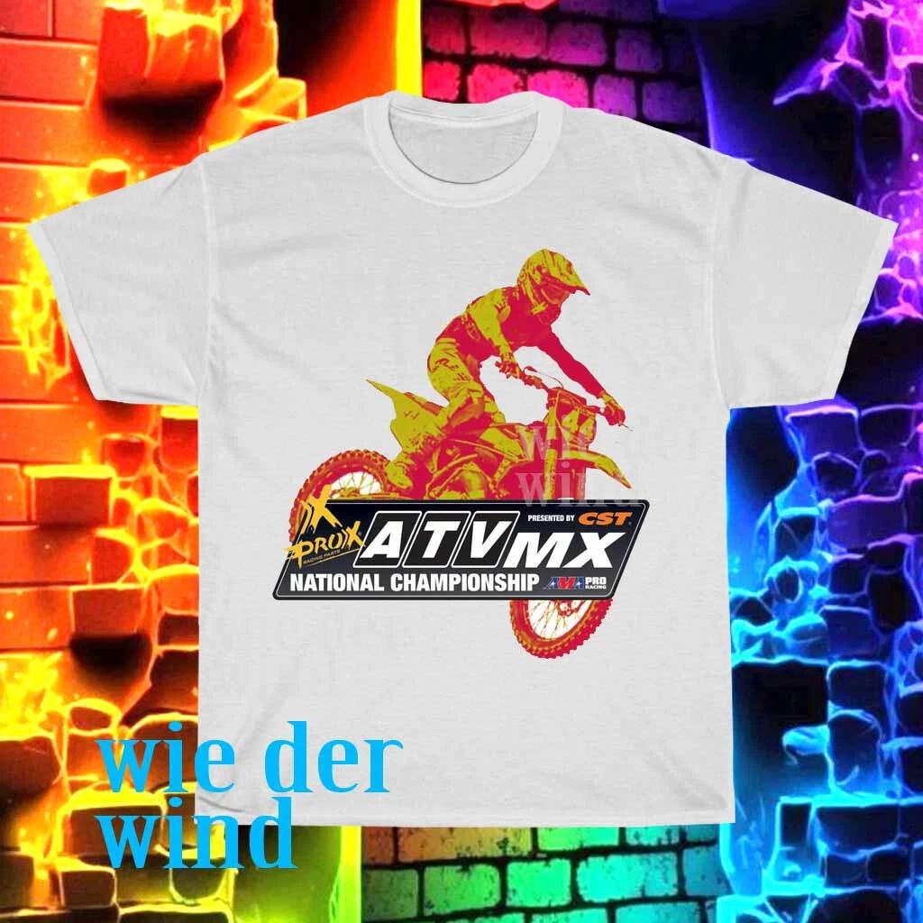 Новая мужская футболка с логотипом Чемпионата AMA Pro Racing по ATV MX, смешной размер от S до 5XL XXXL